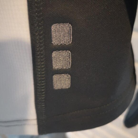 Elevate Ladies White & Grey Athletic Full Zip Jacket - Picture 5 of 10